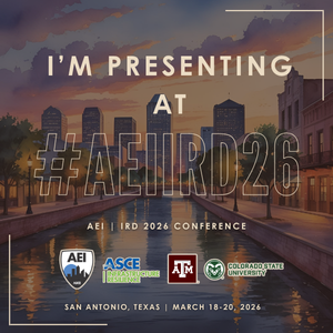 AEI Presenting Social Post