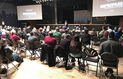 The Oregon Section recently hosted a screening of the documentary "Unprepared." Courtesy Oregon Section