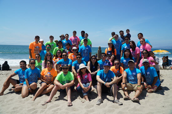 photo of group of people on beach