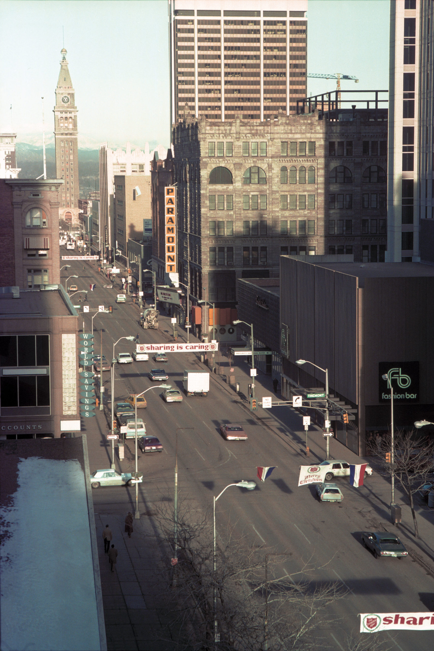 Then and Now Denver rebuilds historical downtown pedestrian hub